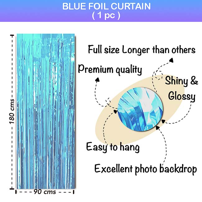 Party Foil Curtain Design