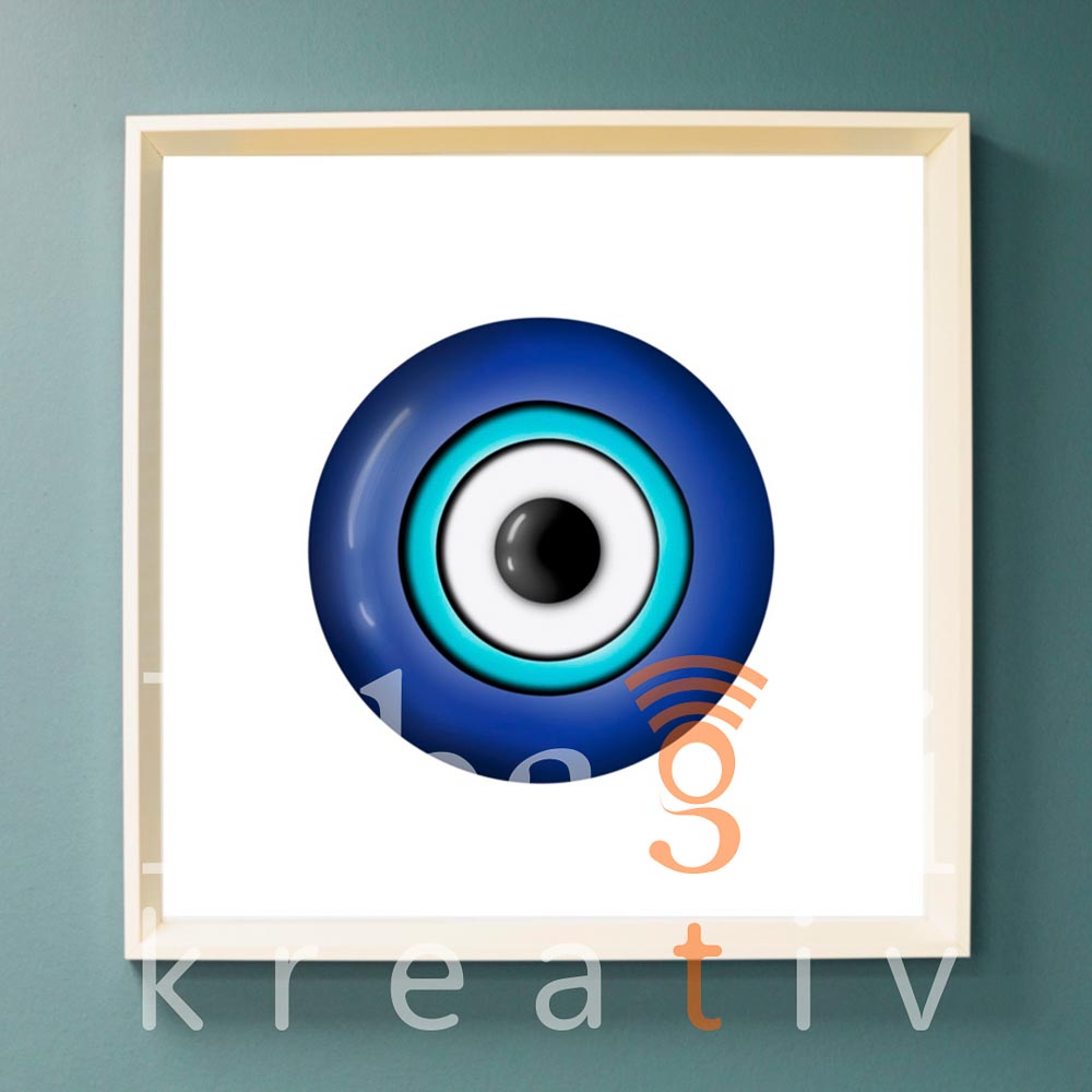Digital Art evil Eye